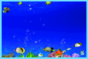 海底世界梦幻背景图