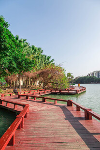 福州西湖木栈道