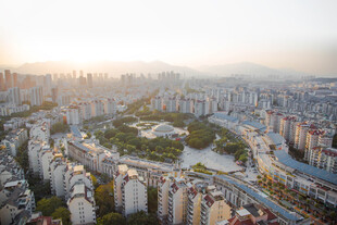福州榕城广场风光