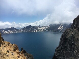 长白山天池北坡