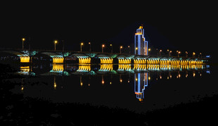 龙潭桥夜景