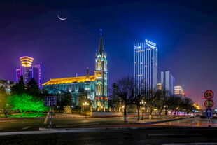 吉林街道夜景