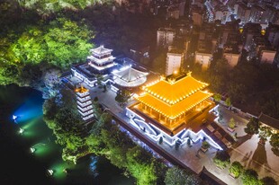 柳州文庙夜景