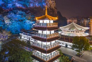 柳州文庙夜景