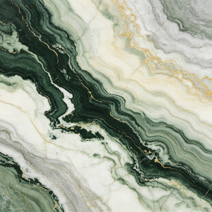 绿白相间大理石纹理图案