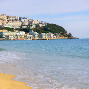 海滨小镇美景
