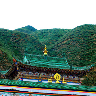 山间古寺