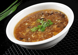 美味酸辣牛肉羹