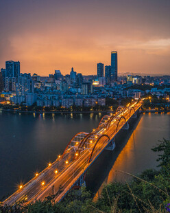 柳州文惠桥夜景