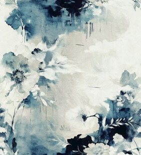 水墨荷花图