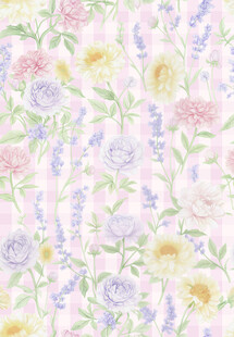 水彩花