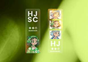透明书签样机