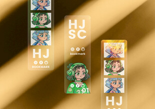 文创贴纸样机
