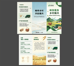 乡村振兴服务宣传手册