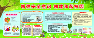 校园安全教育宣传栏