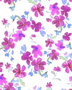 小碎花 数码印花 绣花布花型