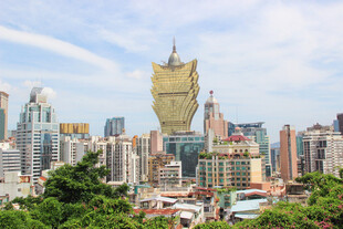 澳门城市景观中的标志性建筑