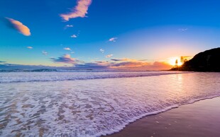 海边日落美景