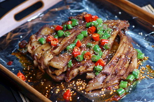 香辣烤羊排