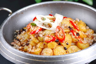 香辣美味土豆干锅