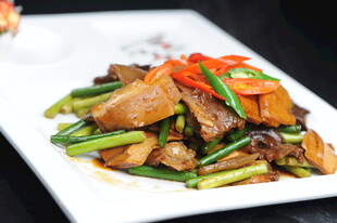 素炒豆腐干
