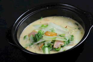 青菜粉丝煲