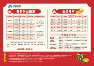 优惠活动 会员