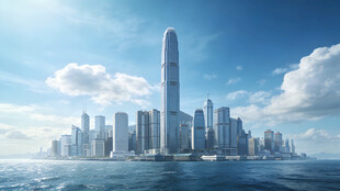 香港ICC环球贸易广场城市地标