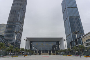 珠海城市地标之通往澳门的横琴口