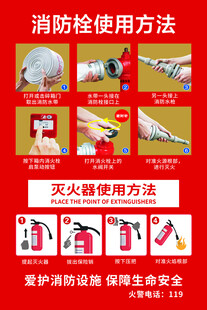 消防栓使用方法