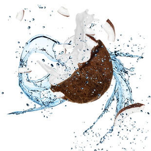 椰子破水瞬间