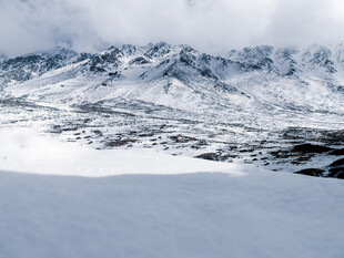 雪山壮丽雪景