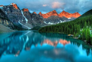 壮丽湖山美景
