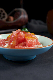 红柚果肉料理