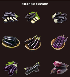 茄子素材