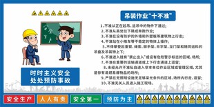 吊装作业 十不准 