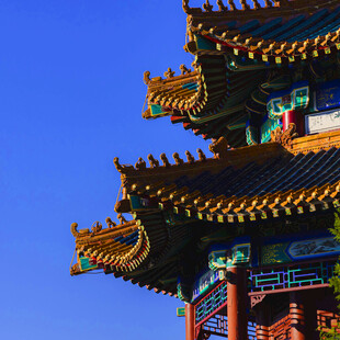 中式古建筑飞檐