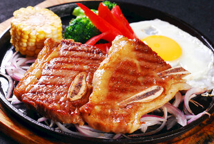 美味铁板猪排套餐