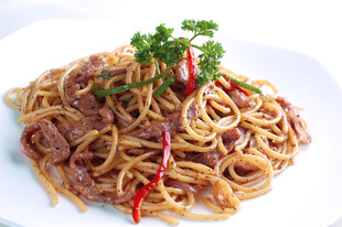 香辣牛肉意面