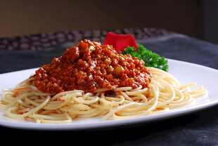 美味肉酱意大利面