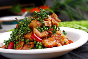 青椒炒肉