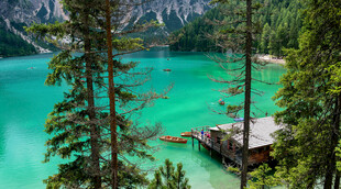 青山绿水间美景