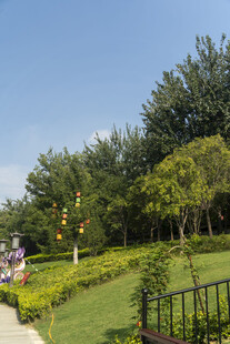 美丽户外花园景观