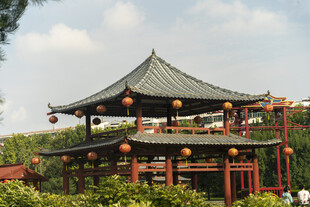 中式古亭  尽显典雅韵味