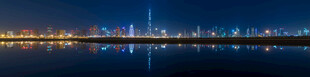 城市璀璨夜景