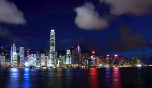 香港璀璨夜景