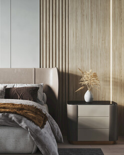 现代简约风格卧室一角