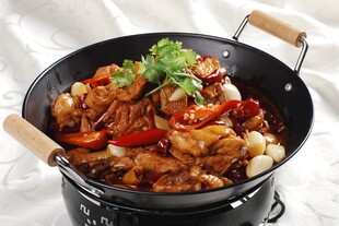 香辣美味干锅鸡肉