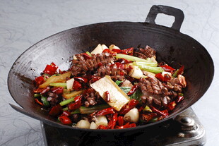 香辣美味干锅牛肉