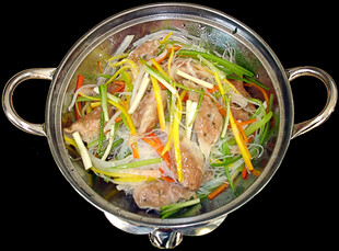 干锅银丝燕饺